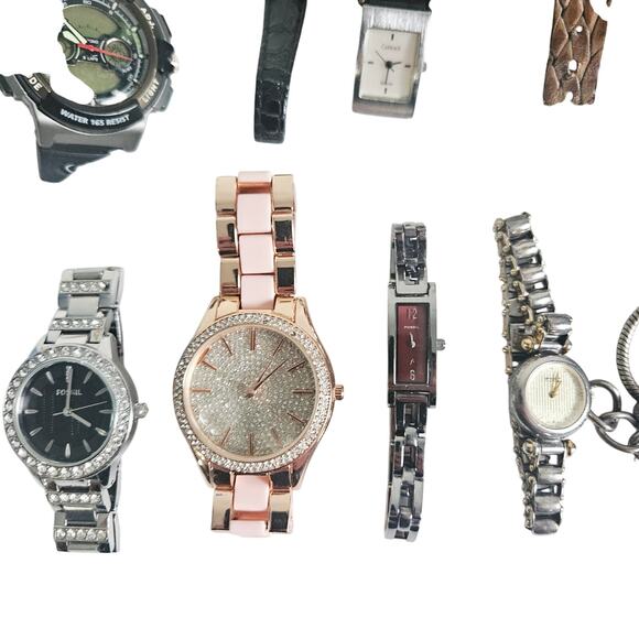 Reseller Lot Watch Bundle Miscellaneous Bulk Upcycle Project DIY Mixed Brands - Picture 2 of 6